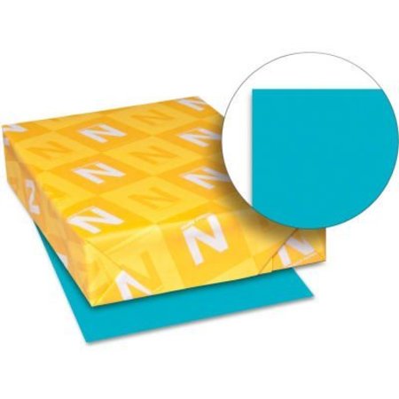 WAUSAU PAPERS Neenah Paper Astrobrights Colored Card Stock 21855, 8-1/2" x 11", Terrestrial Teal„¢, 250/Pack 21855